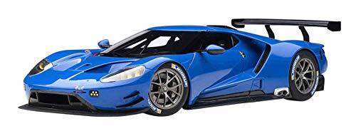 FORD 81812 GT LM Plain Body Version 2018 (Lightning Blue) 1:18 Autoart