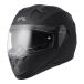 GMS-Moto Hexago, casque intégral, Noir Mat, S