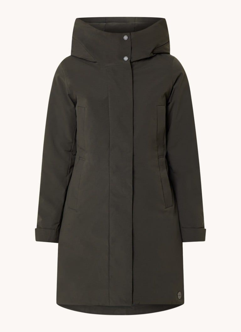 Elvine Eline parka with zip pockets and water-repellent coating