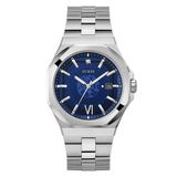 Guess - GW0573G1 - Polshorloge - Heren - Kwarts - Zilverkleurig/Blauw