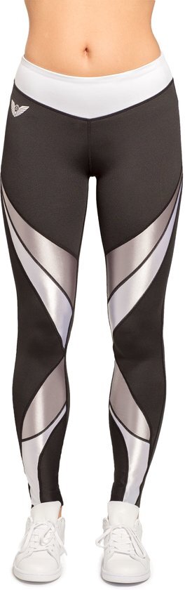 Aero wear Luna - Legging - Zwart - Metallic - S Slim waist