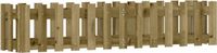 vidaXL - Plantenbak - verhoogd - hekontwerp - 150x30x30 - cm - geïmpregneerd - hout