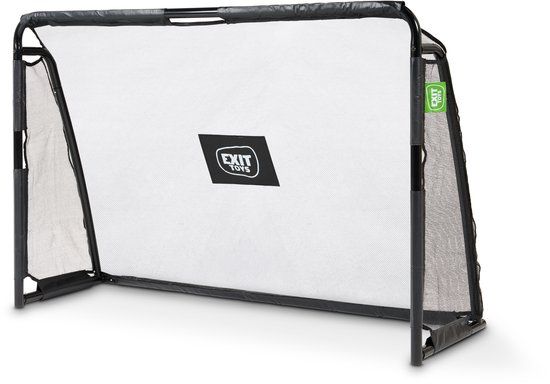 EXIT Maestro Steel Football Goal 180x120cm - Black