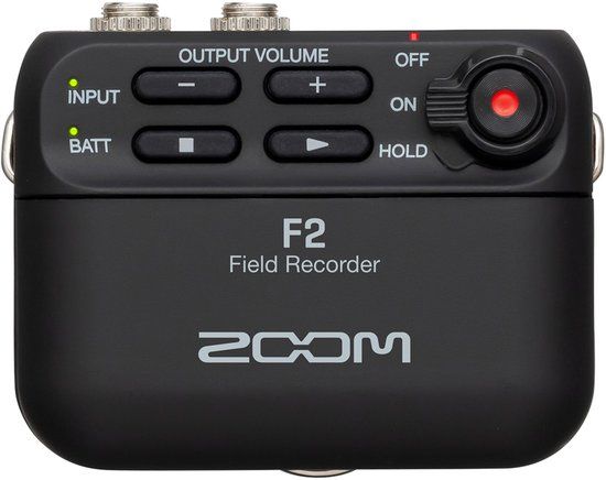 Zoom F2 Field Recorder with Lavalier Mic - 4515260024087