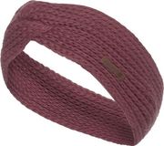 Knit Factory Joy Gebreide Dames Hoofdband - Stone Red