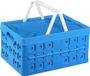 Sunware Square vouwkrat met koeltas en handgreep 32L blauw