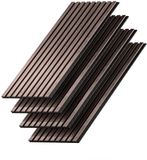 Vicco Akoestisch paneel Sonoa, Walnoot/Bruin, 4 stuks