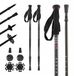 KADVA Sajama Trekkingstokken Rood 65-135cm Antishock
