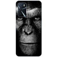 Oppo Siliconen hoesje compatibel met Oppo A16 Monkey