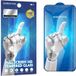 Borofone BF6 Diamond Armor Protection d'écran pour Apple iPhone 17 / 16 Pro, Verre trempé, Colle complète, Pack de 10, Noir