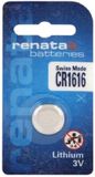 Renata Lithium batterij CR1616 (blister) 1 stuk