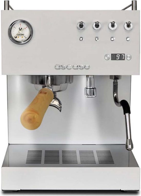 Ascaso DUO Espressomachine, wit