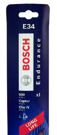 Bosch 1x Ruitenwisser Blad Endurance E34 - Zwart