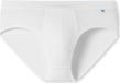SCHIESSER Long Life Cotton midi-slip (1-pack) - met gulp - wit