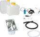 Novo 12V Mini-cuisine, cuisine de camping, unité de cuisine, kit, set technique, évier, 265x160x200
