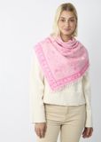 Codello Warm Jacquarddoek met geweven patroon (Harig)