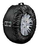 LAMPA Tyre-Wrap Deluxe 15941 Bandenbeschermhoezen van Cordura, set van 4 stuks