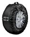LAMPA Tyre-Wrap Deluxe 15941 Bandenbeschermhoezen van Cordura, set van 4 stuks