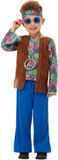 FUNIDELIA Hippie Kostuum voor jongens - Maat 97-104 cm