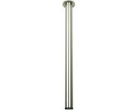 Merkloos IVOL RVS Geborsteld Tafelpoot Rond 50 x 720