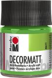 Marabu Decormatt Acrylverf 50 ml Groen