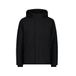 CMP - Softshelljas voor heren met afneembare capuchon, zwart, 52