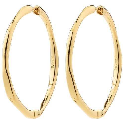 PILGRIM gold plated oorbellen Presence