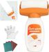 Marque non spécifiée Kit complet de réparation murale avec 500 g de peinture blanche, incluant un pinceau 2-en-1 pour rayures, taches et fissures dans les murs