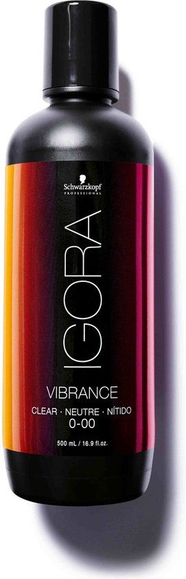 Schwarzkopf Igora Vibrance 0-00 Clear 500 ml - Kleurspoeling