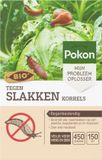 Pokon Tegen Slakken Korrels Biologisch - 12 x 450 gr - Voordeelverpakking