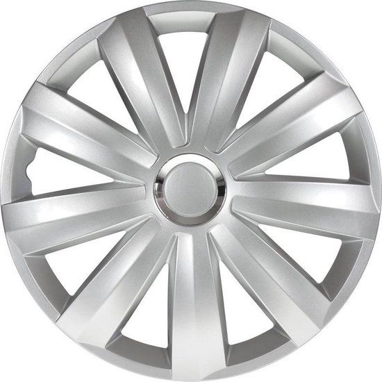 Autostyle Wieldoppen Venture Pro 13 Inch Zilver | Set van 4