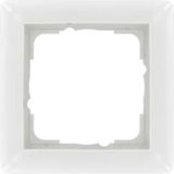 GIRA ST55 afdekraam - Enkelvoudig - Inbouw - Blanc