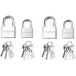 PARKSIDE® Cadenas ou cadenas à code ou cadenas d'extérieur ou cadenas câble en acier (2 cadenas)