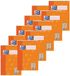 Oxford Schoolblok A5 geruit, liniatuur 7, 40 vellen, spiraal, 10 stuks