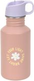 Lässig Pattern Party Drinkfles - 500 ml - Rose Lilac