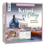 Krimi frechverlag GmbH Krimi im Cottage - Das Rätsel-Weihnachtsdorf - Adventskalender