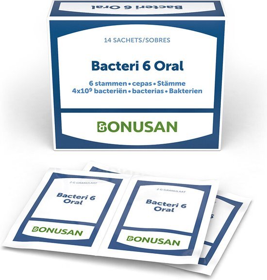 Bonusan Bacteri 6 Oral Sachets