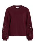 VILA VISANDY L/S DETAIL SWEAT TOP NOOS Dames Sweaters