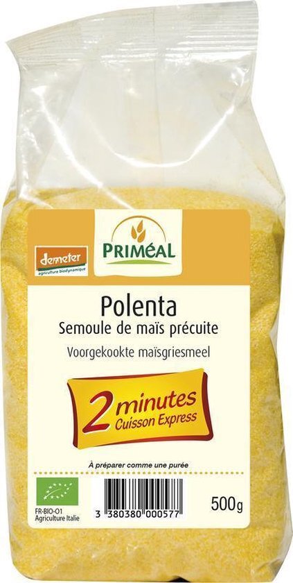 Primeal Polenta voorgekookte maisgriesmeel 500 gram