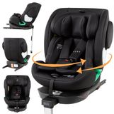 Fablekids® Kinderautostoeltje autostoeltje 360° draaibaar Isofix 40-150 cm Zwart
