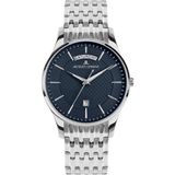 Jacques Lemans 1-2193H Polshorloge Heren Blauw Staal Kwarts