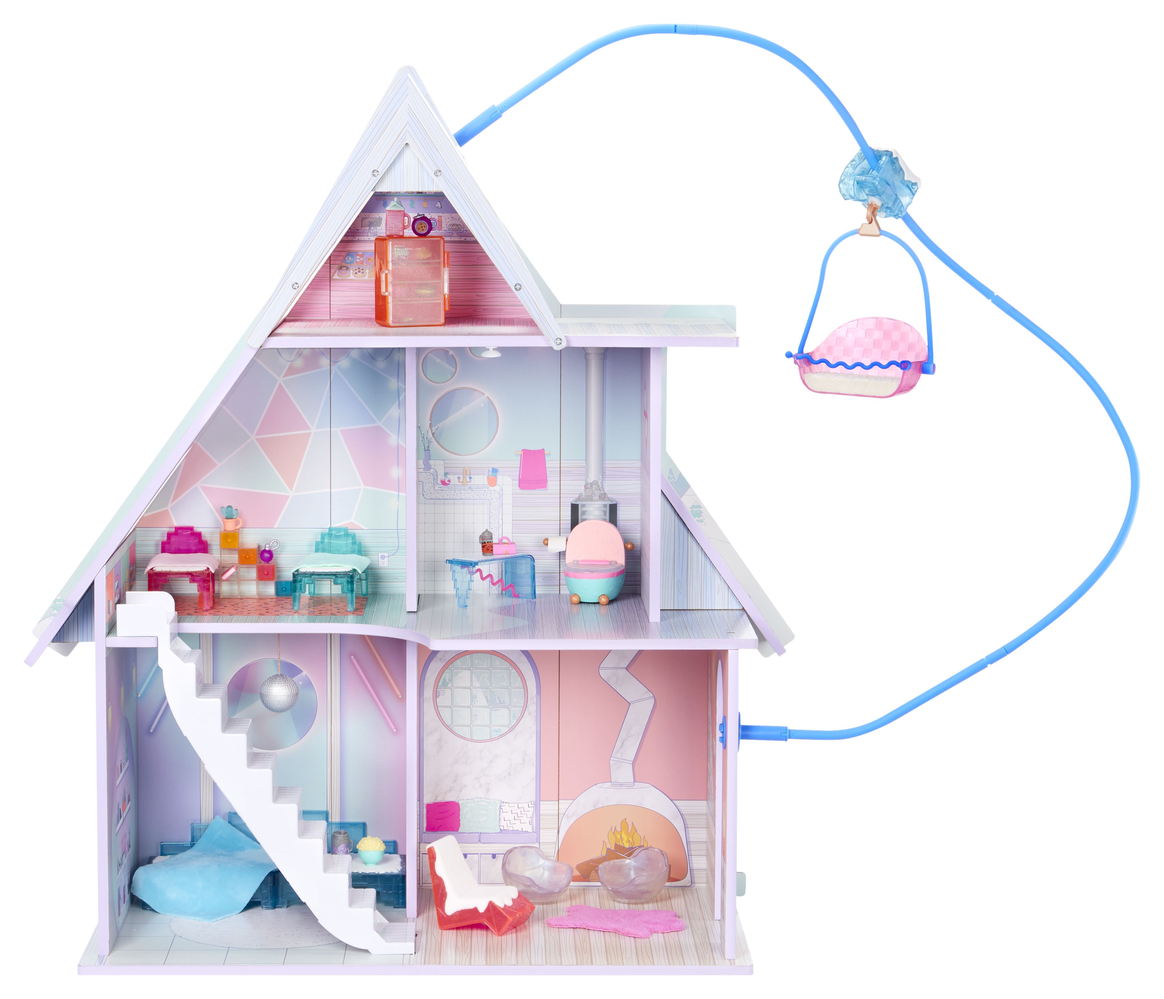 L.O.L. Surprise! Winter Cottage Poppenhuis - Meerkleurig - Jongen/meisje - 4+ jaar