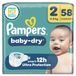 Pampers Baby-Dry Couches Taille 2 x58