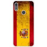 Icecat Bedrukt siliconen hoesje compatibel met Y6S Drapeau Espagne