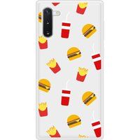 Samsung Bedrukt siliconen hoesje compatibel met Galaxy Note 10 Fast food