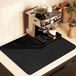Merkloos Tapis de cuisine absorbant - tapis de cuisine 60 x 40 cm - Noir - 1 pièce