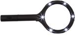 Out of the Blue Vergrootglas met licht - Met 6 led lampjes - 24 cm - Loep met verlichting
