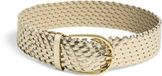PIECES PCALULLA Wide Waist Belt - Gold Colour - Polyester - Girls - Children - Spring/Summer