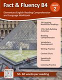 Fact & Fluency B4 Elementary English Reading Comprehension and Language Workbook: Grade 2