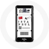 Maniacase Etui voor Samsung Galaxy J5 Vliegticket Istanbul Turkije